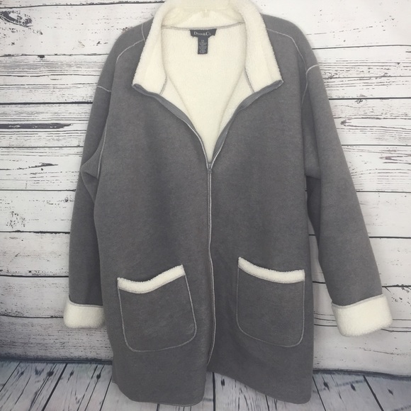 denim & co fleece jacket